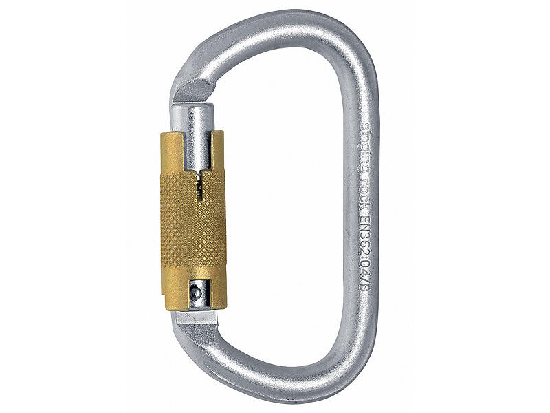 Singing Rock Oval Steel Triple lock 30kN